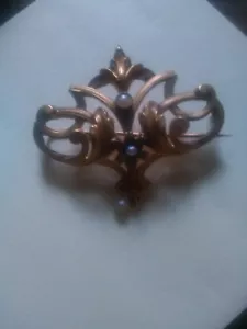 broche or napoleon iii - Foto 1 di 1