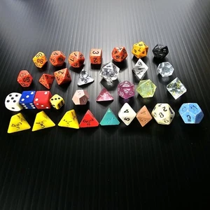 D&D Dungeons & Dragons Holmes Gem Chessex Vintage Dice Die 70s 80s - Picture 1 of 16