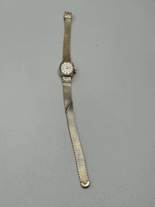 Vintage Damen Glycine 10K GF Uhr mit Kestenmade 1/20 10K GF Mesh Band - Bild 1 von 9