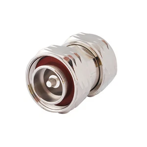 L29 7/16 DIN Male Plug to Male Plug Coaxial Cable Connector Adapter Converter - Picture 1 of 3