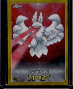 2022 Topps Chrome Metazoo Mothman #45 Gold Refractor /50 - Bild 1 von 2