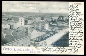 ALEMANIA Leutzsch Postal 1903 Vista de Pájaro - Imagen 1 de 2
