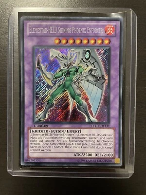 Yu-Gi-Oh! Elementar-HELD Shining Phoenix Enforcer LCGX Secret Rare Near Mint 1.  - Bild 1 von 4