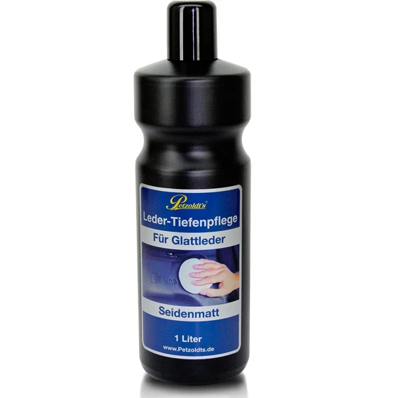 1 Liter Petzoldts moderne Premium Ledertiefenpflege, Seidenmatt, mit UV-Schutz - Bild 1 von 1