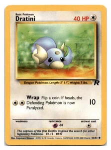 Dratini #53/82 Team Rocket Pokemon tcg - Picture 1 of 2