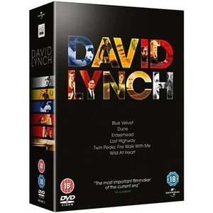 DAVID LYNCH Complete Movie Collection - 7 Discs Box Set + Bonus Sealed UK R2 DVD - Picture 1 of 12