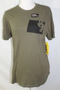 Analog mens Olive Drab Pocket t-shirt size S (C34) - Picture 1 of 7