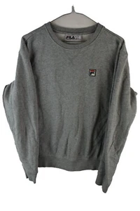 FILA Grey Sweatshirt size M Mens Pullover Casual Outdoors Outerwear Sports Retro - Picture 1 of 8