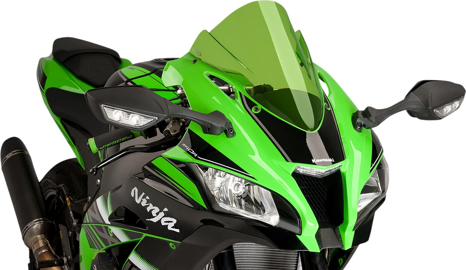 PUIG HI-TECH 零件 - 8912V - Z 赛车挡风玻璃适用于川崎忍者 ZX-10R KRT Z — 第 1/1 张图片