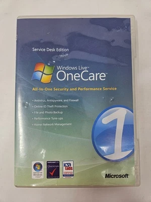 Windows Live One Care Microsoft Antivirus PC 2007 - Image 1 of 3