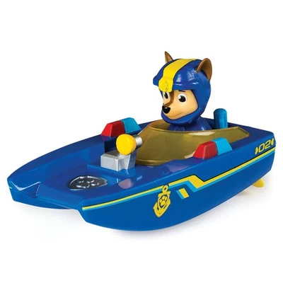 Игрушечная лодка Paw Patrol Chase заводная ванна, без батарей, водяная игрушка подарок для детей 4+ - Изображение 1 из 4