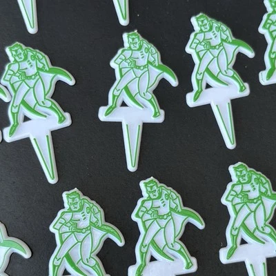 复古 DC 杯子蛋糕挑选蛋糕装饰超级英雄蝙蝠侠罗宾 1992 — 第 1/3 张图片