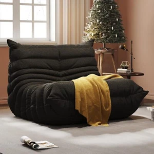 Divan Bed Tatami Sofa Floor Sofa Armless Sofa Cloud Couch Caterpillar Lazy Sofa - Picture 1 of 19
