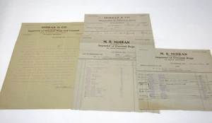 Mihran & Co. Orientteppich Store Billheads/Letters Los Angeles 1914-1916 LOT 4 - Bild 1 von 5