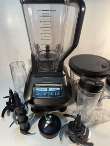 Ninja Professional 1500 Küchensystem * Mixer BL770 72,64,16 Unzen * 3 Klingen Deckel - Bild 1 von 21