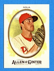 2017 Topps Allen & Ginter #206 Aaron Nola Philadelphia Phillies - Picture 1 of 1