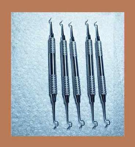 5 asas huecas para colocar instrumentos de ortodoncia de ligadura giratoria - Imagen 1 de 2