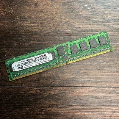 IBM 512MB DDR2-533 PC4200 ECC Server Memory Module 12R8542 - Image 1 of 3
