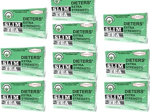 10 x 15 Tea Bags (150 bags) NUTRI-LEAF Dieters' Herbal Slim Tea Extra Strength - Picture 1 of 2