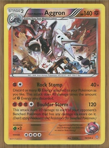 Team Magma's Aggron 14/34 ~ Rare Reverse Holo ~ Double Crisis ~ NM/Mint!! - Picture 1 of 2