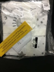 Pottery Barn Kids Skye Einteiler Schlafanzug Baby Pyjama 6-12 Monate grau Sterne - Bild 1 von 5