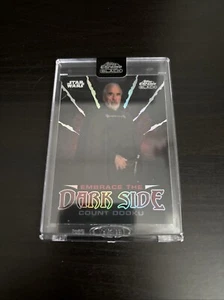 Embrace The Dark Side Count Dooku ED-9 - Star Wars Chrome Black 2024 - Picture 1 of 2
