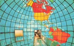 Mapparium-Western Hemisphere Christian Science Publishing Boston PC - Picture 1 of 2