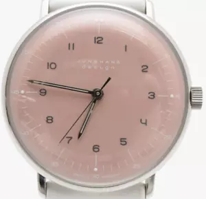 Vintage Junghans 027/3601.00 Manual, pink dial menVintage Made In Germany - Picture 1 of 12