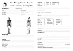 50 A3 Two Sided Therapy, Holistic Treatment, Massage Patient- 100gsm white paper - Picture 1 of 7