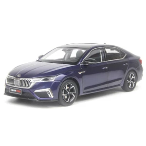1/18 Scale Paudi Skoda Octavia 2021 Purple Diecast Model Car Toy Gift Collection - Picture 1 of 19