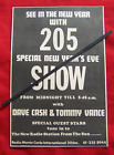 RADIO MONTE CARLO DAVE CASH TOMMY VANCE 1971 ORIGINAL VINTAGE WERBUNG