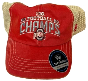 Top of The World Ohio State 2020 Big Ten Championship Mesh Trucker Mütze NEU! - Bild 1 von 4