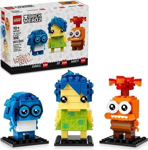 Lego Brickheadz Alegría, Tristeza y Ansiedad 40749 Nuevo en Caja - Imagen 1 de 11