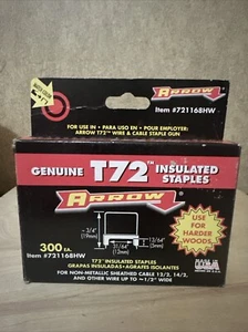 Arrow Fastener 721168HW Gray T72 Hardwood Insulated Staples 31/62 in. - Picture 1 of 2