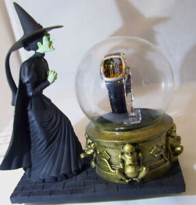 Wizard of Oz Watch Witch with Glass Globe Warner Bros1998 Limited Edition