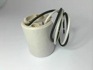 PACIFIC LIGHTING & ELECTRICAL F547-5N(16") PORCELAIN LAMPHOLDER 5KV PULSE 600V - Picture 1 of 3