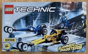 LEGO 8238 Technic Dueling Dragsters, Rare Vintage Set, New In Factory Sealed Box - Picture 1 of 6