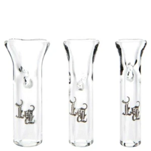 Black Leaf Glass Filter tips 3 DIFFERENT SIZE/ MEDIUM/THIN / EXTRA THIN roll ups - Foto 1 di 1