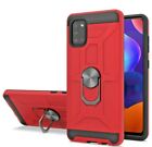 Case For Samsung Galaxy Note 20 Case Red with Ring Stand Hard