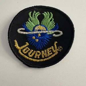 Vintage Journey Band Black-Trim Sewing & Craft Embroidered Sew-On Patch. - Picture 1 of 3