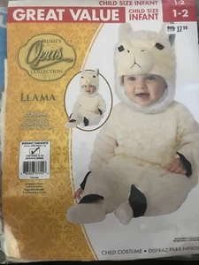 LLAMA Niño Pequeño 1-2 12-24 Meses Colección Rubie Opus Suave Peluche ANIMAL Disfraz - Imagen 1 de 6