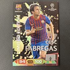 Cesc Fabregas Limited Edition Panini Adrenalyn XL Champions League 2011-12