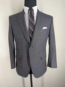 Blazer Paul Stuart Lana y Cachemira a Medida - Sin Pantalones - Talla 39 EE. UU. Corto - CASI COMO NUEVO - Imagen 1 de 10