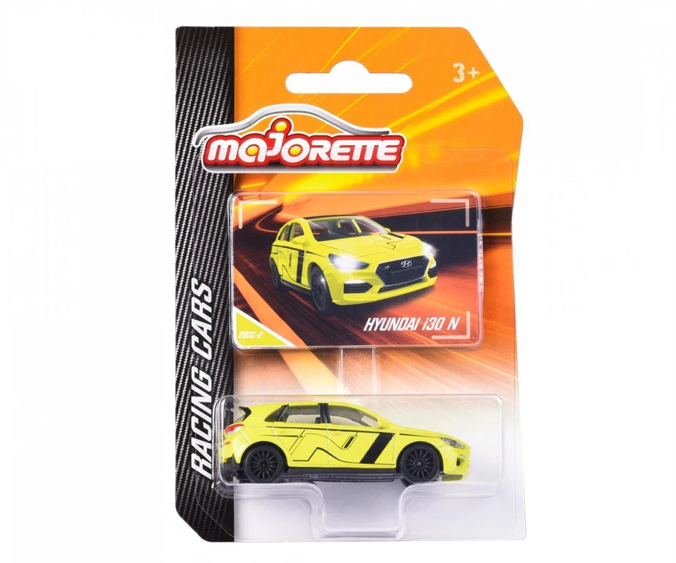 SIMBA DICKIE Majorette 212084009Q32 Racing Cars Hyundai i30N, yellow, gelb NEU & OVP