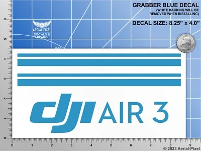 DJI Air 3 Drone Case Decal  for Nanuk Pelican GoProfessional GPC & More - Image 1 of 3