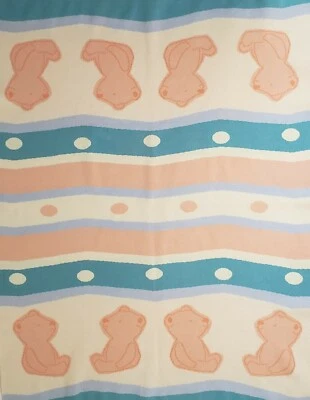 Manta para cuna de bebé Child of Mine Carters oso de peluche tejido Lovey Foto 1 de 4