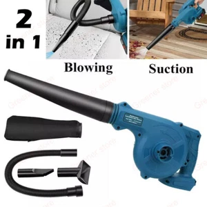Cordless Garden Leaf Air Blower Suction Electric Vacuum Snow Dust Fit For Makita - Picture 1 of 10