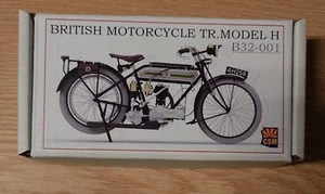 Britisches Motorrad Tr-Model H in 1/32 von Copper State CSM - Bild 1 von 1