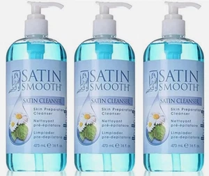 3 Detergente satinato liscio satinato detergente per la preparazione della pelle, 16 oz - Foto 1 di 1