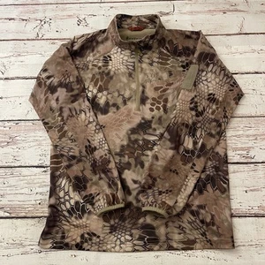 Kryptek Valhalla Long Sleeve Zip Shirt Highlander Large Hunting Outdoors Men’s - Picture 1 of 11